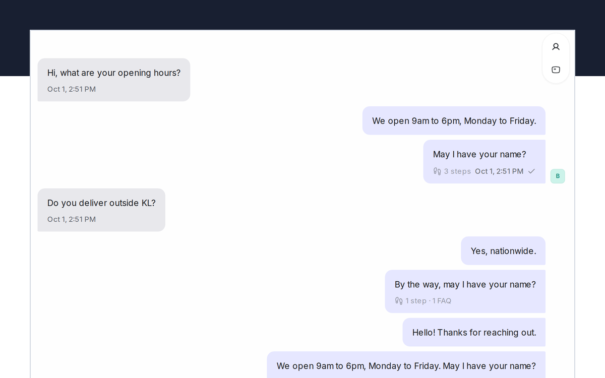 Your AI chatbot replied to a customer. How do you know what it actually did?